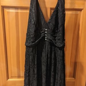 Torrid lace halter top dress.